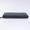 Secondhand Bottega Veneta Intrecciato Navy Leather Accessories