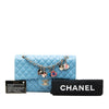 Chanel Medium Classic Lambskin Valentines Heart Charms Single Flap Secondhand