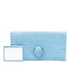 Secondhand Bottega Veneta Nappa Intrecciato Turn Lock Clutch
