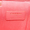 Chanel Classic Vanity Case with Chain Striped Raffia and Jute