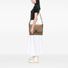 Gucci GG Canvas Web Flap Messenger Bag Secondhand