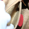 Secondhand Gucci Bamboo Red Suede Bag