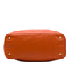 Prada Vitello Daino Front Zip Open Convertible Tote Secondhand