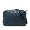 Bottega Veneta Nappa Intrecciato Nodini Double Zip Crossbody Secondhand