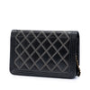 Chanel Quilted Lambskin Double Stitch Boy Wallet On Chain Secondhand