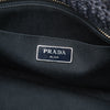 Prada Raffia Effect Crochet Pois Satchel Secondhand