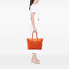 Prada Saffiano Trimmed Tessuto Satchel Secondhand
