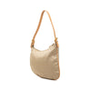 Fendi Zucchino Canvas Oyster Shoulder Bag Secondhand