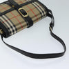 Secondhand Burberry Nova Check Canvas Bag