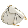 Dior Mini Grained Calfskin Saddle Bag Secondhand