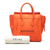 Celine Mini Leather Luggage Tote Secondhand