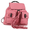 Secondhand Gucci Bamboo Pink Leather Bag