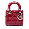 Dior Mini Patent Cannage Lady Dior Secondhand