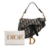 Dior Mini Oblique Canvas Saddle Bag Secondhand