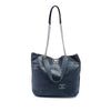 Chanel Calfskin Coco Eyelets Shopping Tote Secondhand