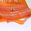 Secondhand Hermès Kelly Orange Vinyl Bag
