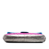 Chanel Multicolor Quilted Metallic Calfskin Modern Chain Flap Frame Bag Secondhand