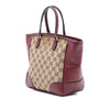 Secondhand Gucci Small GG Canvas Bree Satchel