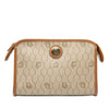 Secondhand Dior Honeycomb Coated Canvas Pouch