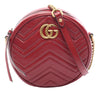 Gucci Mini GG Marmont Matelasse Leather Round Crossbody Secondhand