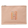 Secondhand Hermès Large Canvas H Labyrinthe Case