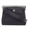 Hermès Military Toile and Vache Hunter Herbag Zip 20 Secondhand