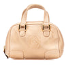 LOEWE Micro Metallic Leather Amazona Satchel Secondhand