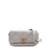 Chanel Metallic Lambskin 19 Belt Bag Secondhand