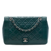 Chanel Medium Quilted Crumpled Calfskin Bi Vintage Full Flap Secondhand