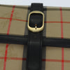Secondhand Burberry Nova Check Canvas Bag
