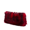 Miu Miu Faux Fur Crystal Flap Satchel Secondhand