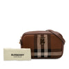 Secondhand Burberry Small Knitted Check Lola Camera Bag