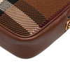 Secondhand Burberry Small Knitted Check Lola Camera Bag