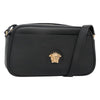 Secondhand Versace Medusa Black Leather Bag
