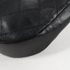 Secondhand Chanel Logo CC Black Leather Bag