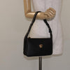 Secondhand Versace Medusa Black Leather Bag