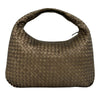 Bottega Veneta Small Metallic Nappa Intrecciato Veneta Hobo Secondhand