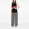 Secondhand Bottega Veneta Intrecciato Trimmed Bicolor Nappa Clutch