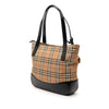 Burberry Haymarket Check Canvas Tote Secondhand