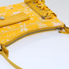 Christian Dior Vintage Chain Flap Shoulder Bag Diorissimo Canvas