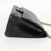 Secondhand Chanel 2,55 Black Leather Bag