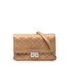 Secondhand Dior Metallic Lambskin Cannage Miss Dior Promenade Crossbody