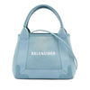 Balenciaga Canvas Navy Cabas XS Secondhand