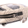 Chanel Coated Canvas Camellia Logo Camera Bag Secondhand