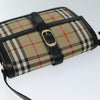 Secondhand Burberry Nova Check Canvas Bag
