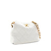 Chanel Small CC Quilted Lambskin Chain Hobo Secondhand