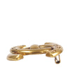Chanel CC Gold Plated Turnlock Brooch Secondhand