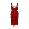 Secondhand Dolce & Gabbana Ruched Cocktail Dress - '00s