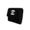 Secondhand Chanel Quilted Velvet Wallet - '20s