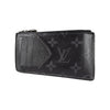 Secondhand Louis Vuitton Monogram Eclipse Taiga Card Holder - '10s